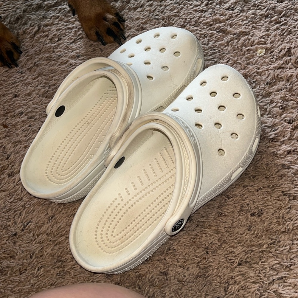 white crocs